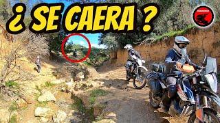 It is always harder with a big bike | Offroad moto trip to The Rocio, Spain, Day 2