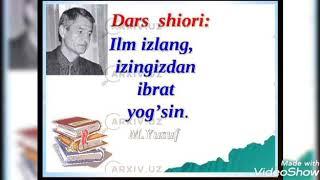 Dars ishlanma