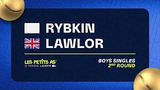 Les Petits As 2023 | Boys Singles 2R | Savva Rybkin vs Rhys Lawlor