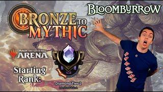  Bronze To Mythic: Episode 22 - Starting Rank: Diamond 2 - MTG Arena:  Bloomburrow Draft 