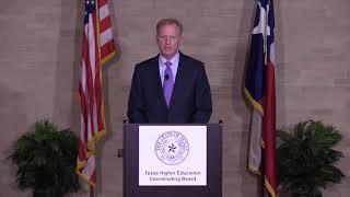 State of Texas Higher Education - Commissioner Harrison Keller