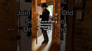 Visiting Old Sacramento? Take an Underground Tour with us at the Sacramento History Museum!