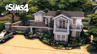 SAN SEQUOIA FAMILY HOUSE | NO CC | The Sims 4 Speed Build | NO TALKING