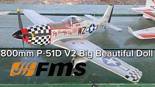 FMS 800mm P‑51D V2 Big Beautiful Doll