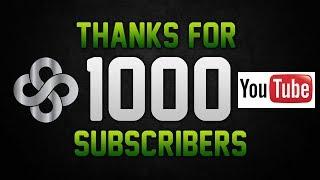 Thanks for 1000 Sub - Future of Infinity MFG - The Engineer's Reference