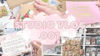 STUDIO VLOG ~ Vlog ONE - Last minute decision making for the October Craft Kits