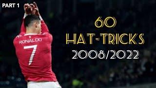 Cristiano Ronaldo All 60 Career Hat-Tricks | Part 1