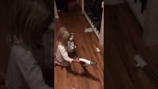 Hannah and Jadyn Cleaning