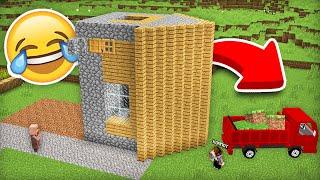 Я ОПРОКИНУЛ ДОМ ЖИТЕЛЯ В МАЙНКРАФТ | Компот Minecraft