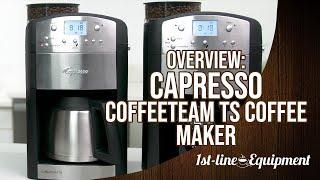 Overview:  Capresso CoffeeTEAM TS Coffee Maker