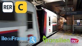 [RER C] Départ UM Z20500 Carmillon avec rénovation intérieure Waouh Light (rare !)