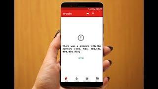 How to Fix All Youtube Errors “There was a Problem with the Network” in Android Phone