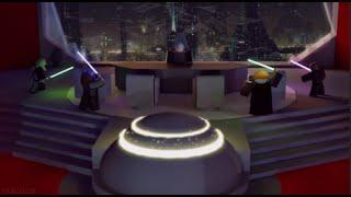 What if Windu killed palps and anakin roblox HvV