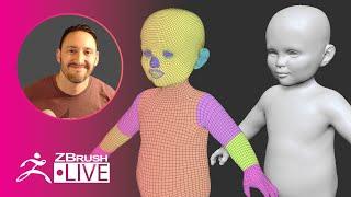 Pavlovich Workshop: Proportions for 3D Child Character - Michael Pavlovich - ZBrush 2021.5