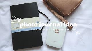 Photo Journal Flip-Through (journaling ideas) • Moleskine Sketchbook