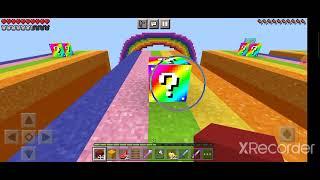 Rainbow lucky blocks race/ProPlays 86