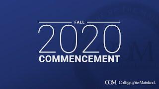 2020 COM Graduation Ceremony