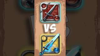 5.2 1H Dagger vs 7.4 Infinity Blade | Albion Online #shorts