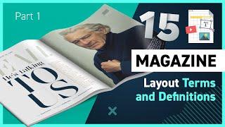 Anatomy of a Magazine Layout Part 1 - 15 Terms and Definitions