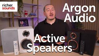 Introducing Argon Audio! Fenris and Forte Active Speakers | Richer Sounds