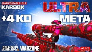  LIVE - KAR98K HAS HACKS | +4KD RESURGENCE DEMON  | Warzone Black Ops 6