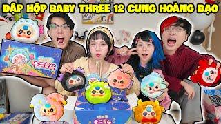 SAMMY PHONG CẬN MÈO SIMMY VÀ KAIRON ĐẬP FULL HỘP BABY THREE 12 CUNG HOÀNG ĐẠO