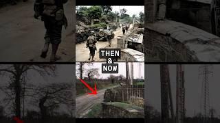 Unforgettable WWII Photos: Then and Now  Part 58🫡