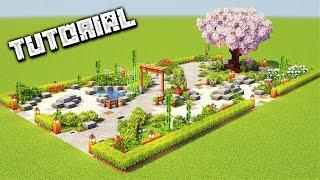 How to Build a Contemplation Garden | Minecraft Tutorial