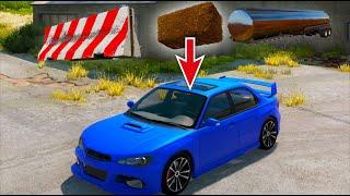 Dropping Objects From Different Heights PART 1 | BeamNG Drive 4K Ultra HD