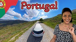 Driving On The Mountain Side In Portugal | Solo Road Trip