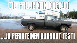 Chevy C10 ”Catiska” projektin ensimmäinen koeajo I B1-Garage I Episode 3