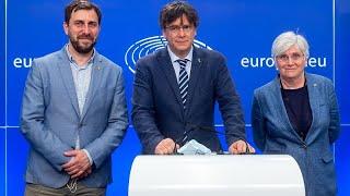 EU's top court rejects Catalan separatist Carles Puigdemont's claim to MEP status