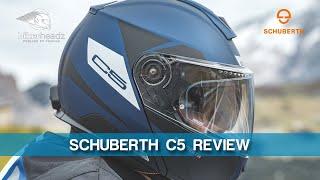 SCHUBERTH C5 Motorcycle Helmet Review - The best Modular Touring Flip Front money can buy! 4K Video