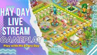 Hay Day Gameplay | Live | Helping | New Event | Level Up | Harvesting | Exa Gaming Live Stream