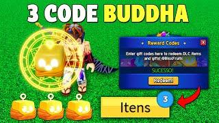 3 NOVOS CÓDIGO DA FRUTA BUDDHA NO BLOX FRUITS + 27 CÓDIGOS DE EXP BELI E RESET - blox fruit codes...