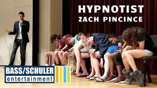 Hypnotist Zach Pincince Demo Reel | Bass/Schuler Entertainment College Hypnotist