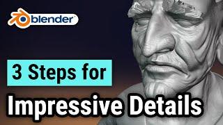 How to create outstanding details  - Blender tutorial for beginners