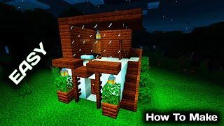 Minecraft: How To build A Small Modern House Tutorial.