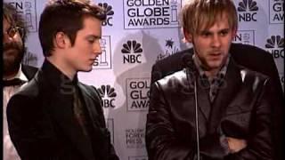 Elijah Wood, LOTR cast, Golden Globe Awards pressroom