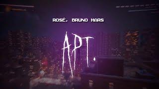 rosé, bruno mars - apt. [ sped up ] lyrics