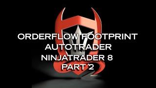 TradeDevils Orderflow Footprint Auto Trader for Ninjatrader 8. Part 2