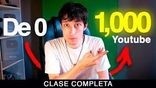 De Principiante a Avanzado en Youtube en 24 minutos (Clase Completa)