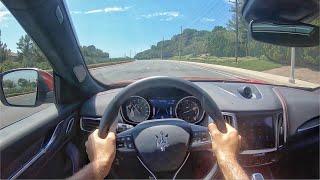 2020 Maserati Levante Trofeo POV Test Drive (3D Audio)(ASMR)