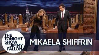 History-Making Ski Racer Mikaela Shiffrin Teaches Jimmy to Shuffle Dance