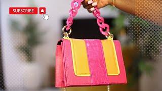 Mini faux leather purse tutorial | Eris Atelier