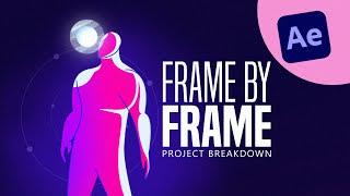 Frame By Frame Character Animation in After Effects | Project Breakdown