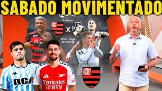 GLOBO ESPORTE FLAMENGO | SABADO AGITADO NO MENGÃO! JORGINHO ASSINANDO COM O FLAMENGO?