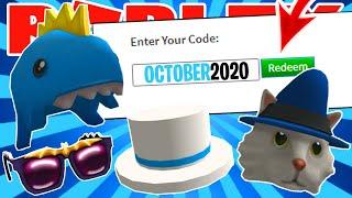 *4 CODES?!* ALL NEW PROMO CODES in ROBLOX! (October 2020)