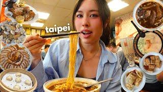 What I EAT in TAIPEI  | beef noodle soup, taiwanese fried chicken, milk tea