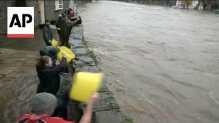 Floods hit parts of England and Wales after Storm Bert